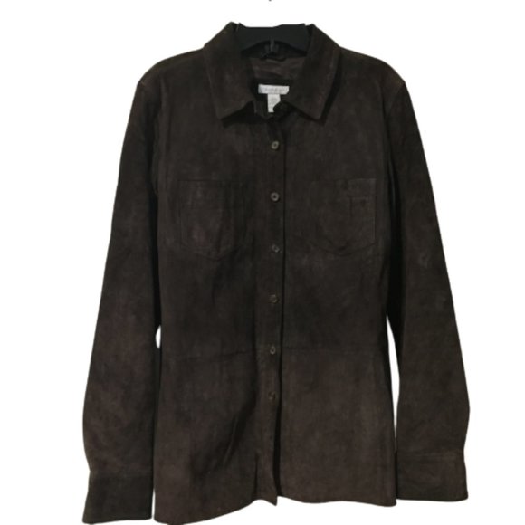 Charter Club Brown Jackets - Picture 4 of 9